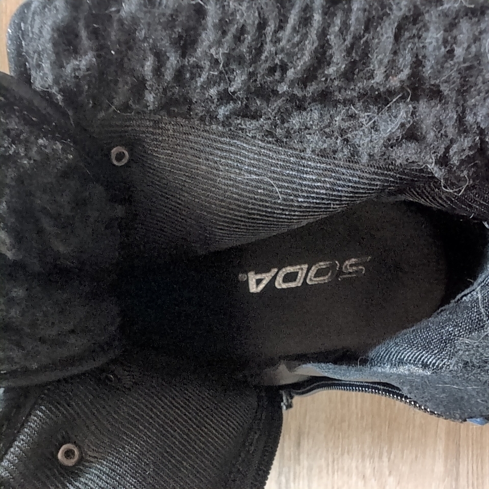 Suede Wedge Bootie - Picture 6 of 7